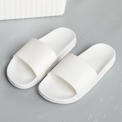 White slip on slippers new arrivals