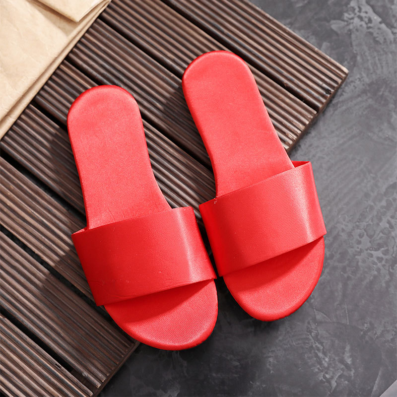 Women's satin online slippers