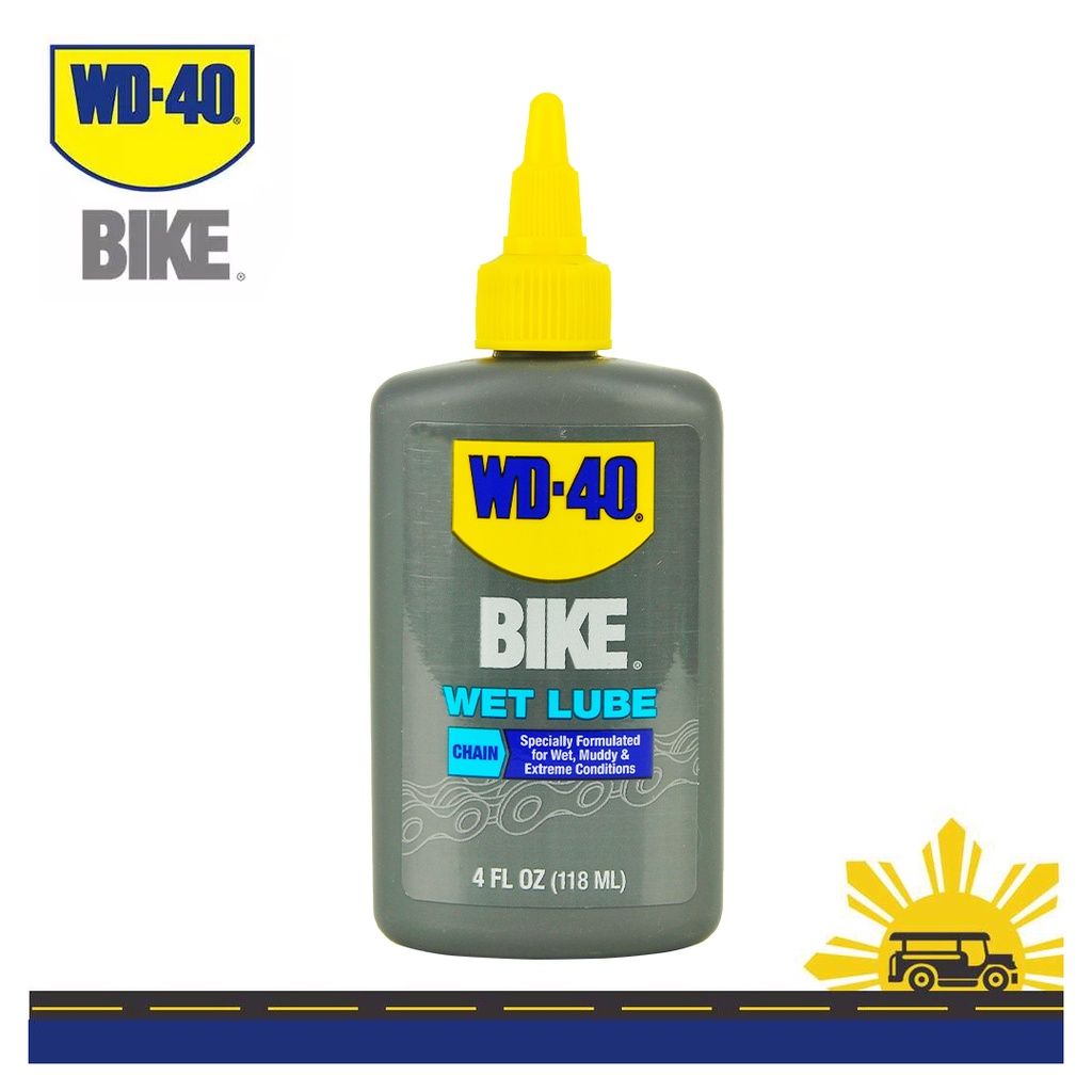 WD 40 Bike Wet Lube Chain 118ml Shopee Philippines