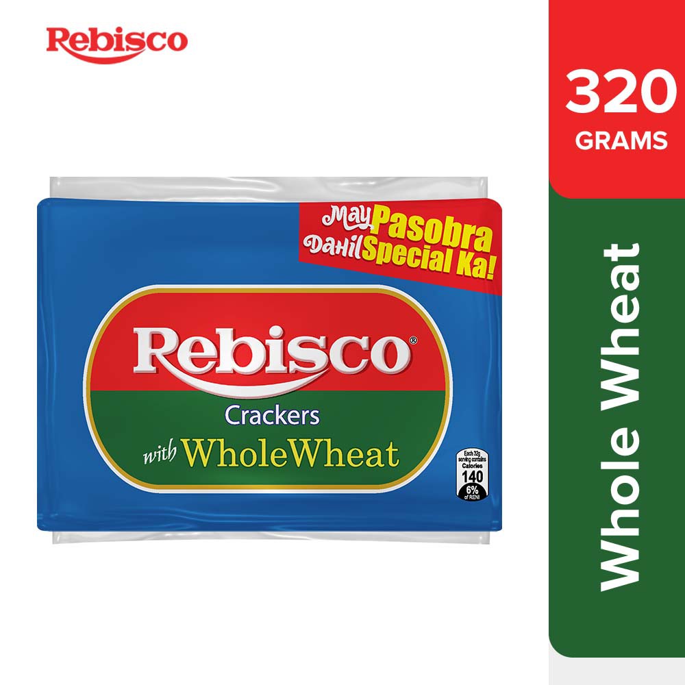 Rebisco Crackers Whole Wheat 32g x 10pcs Shopee Philippines