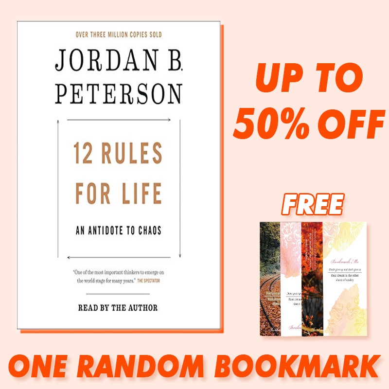 12 Rules for Life by Jordan B. Peterson, Paperback