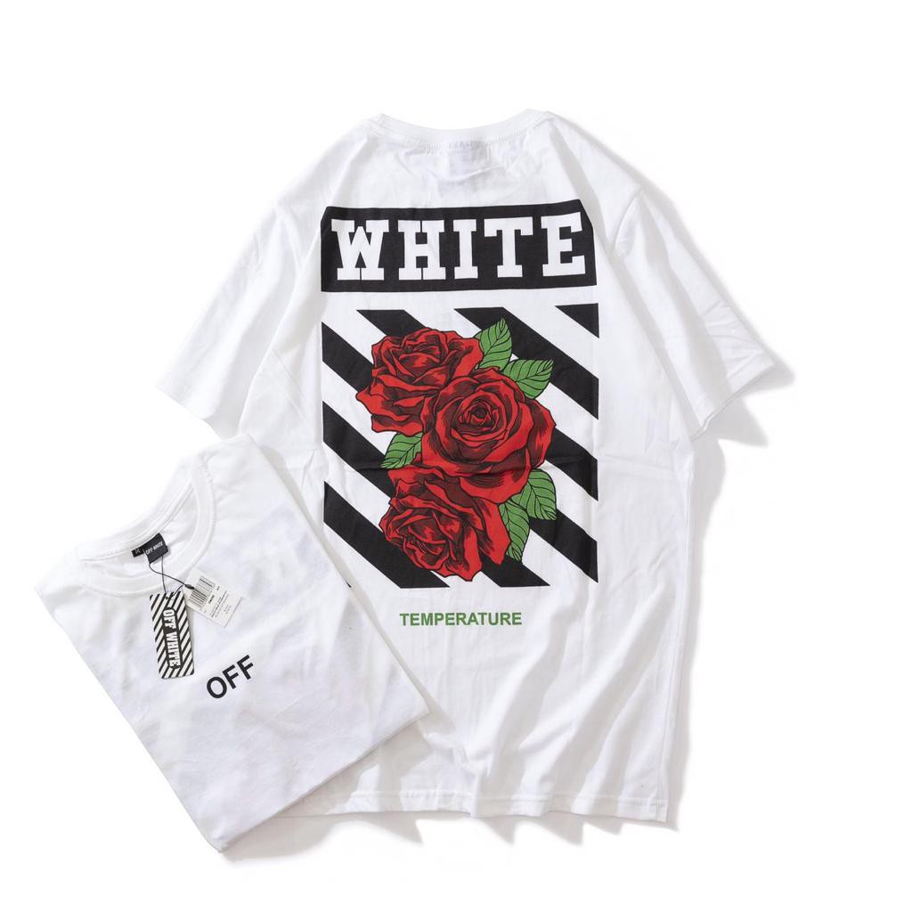 Off white clearance rose shirt