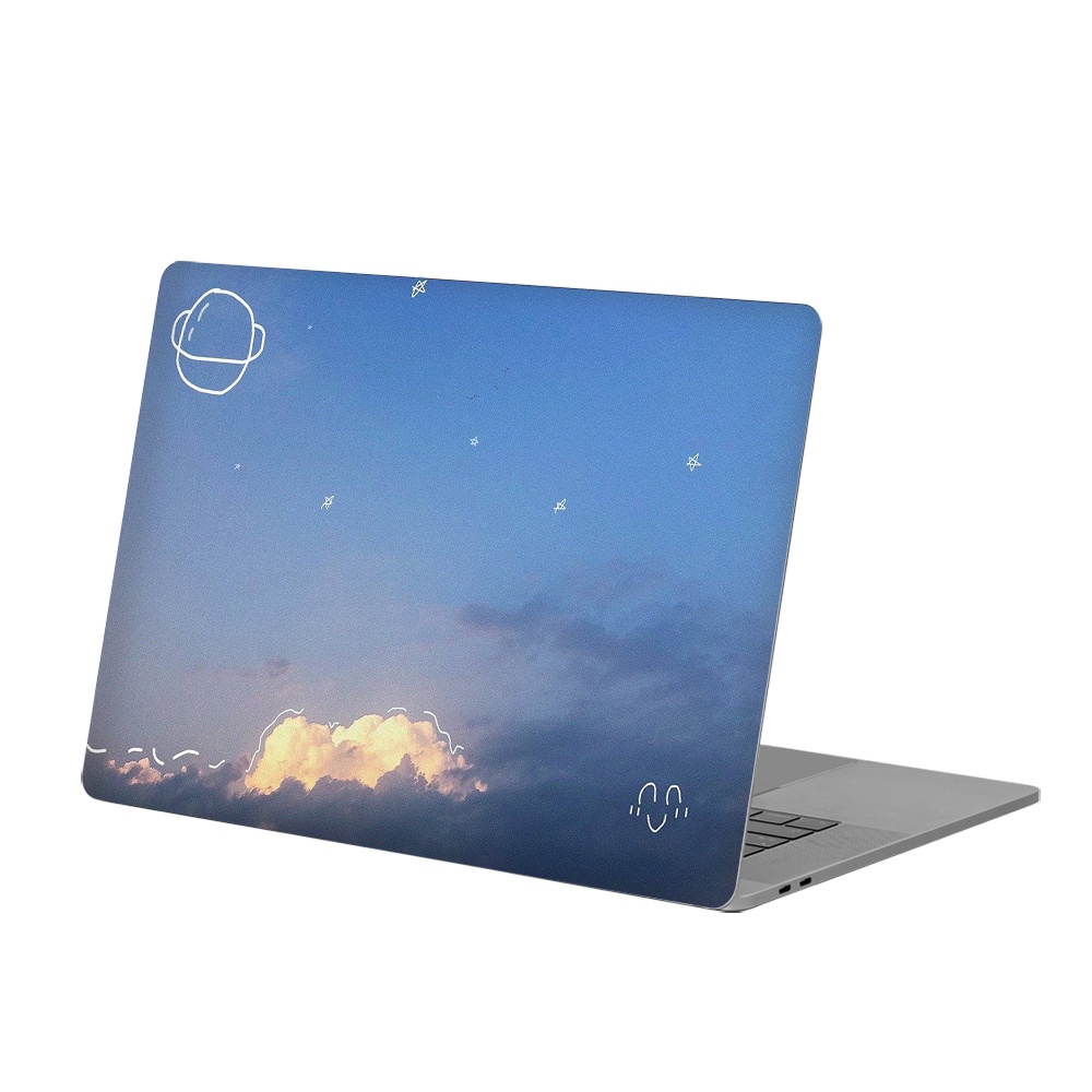 Waterproof Laptop Protective Cover, Decorative Decals For Sky Design 