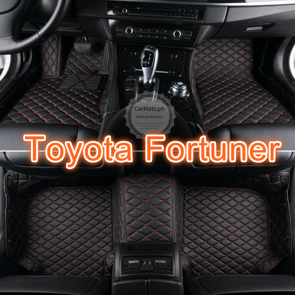 [Ready Stock] factory Outlet Custom For Toyota Fortuner Floor Mats 4