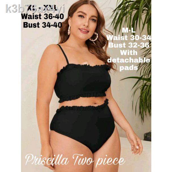 Two piece cheap bikini for chubby