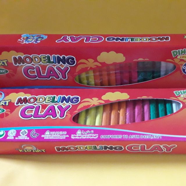 Modelling Clay 10 assorted colorsl | Shopee Philippines