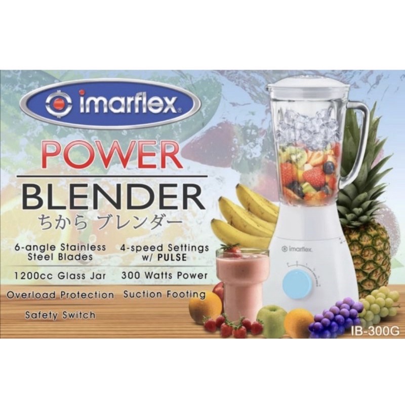 Imarflex Power Blender IB300G Shopee Philippines