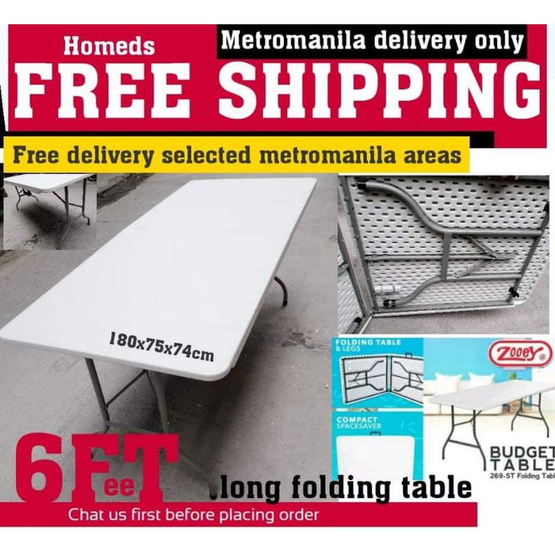 Zooey folding deals table price