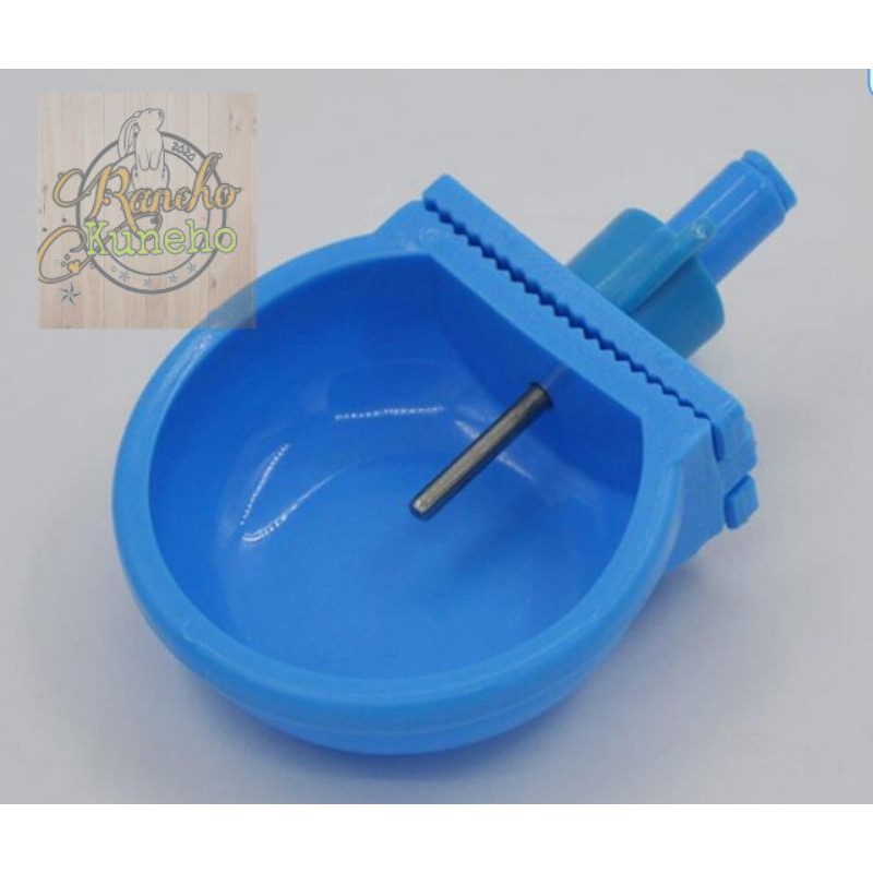 Plastic blue drinker bowl for rabbit per set | Shopee Philippines