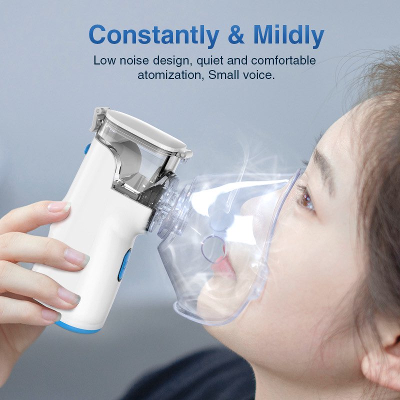 【on hand】vicks inhaler Rechargeable Mesh Portable Nebulizer Build in ...