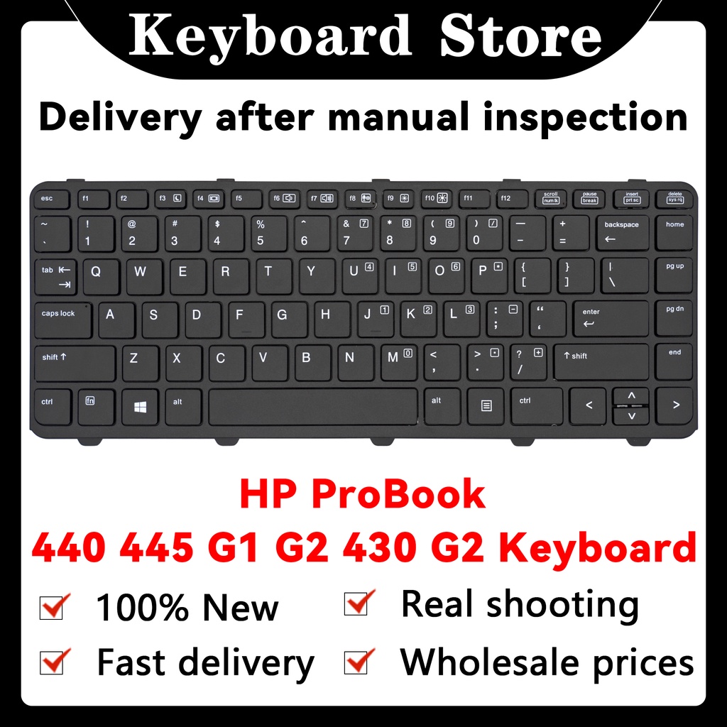 For HP ProBook 430 G2 440 G0 440 G1 440 G2 445 G1 445 G2 Laptop ...