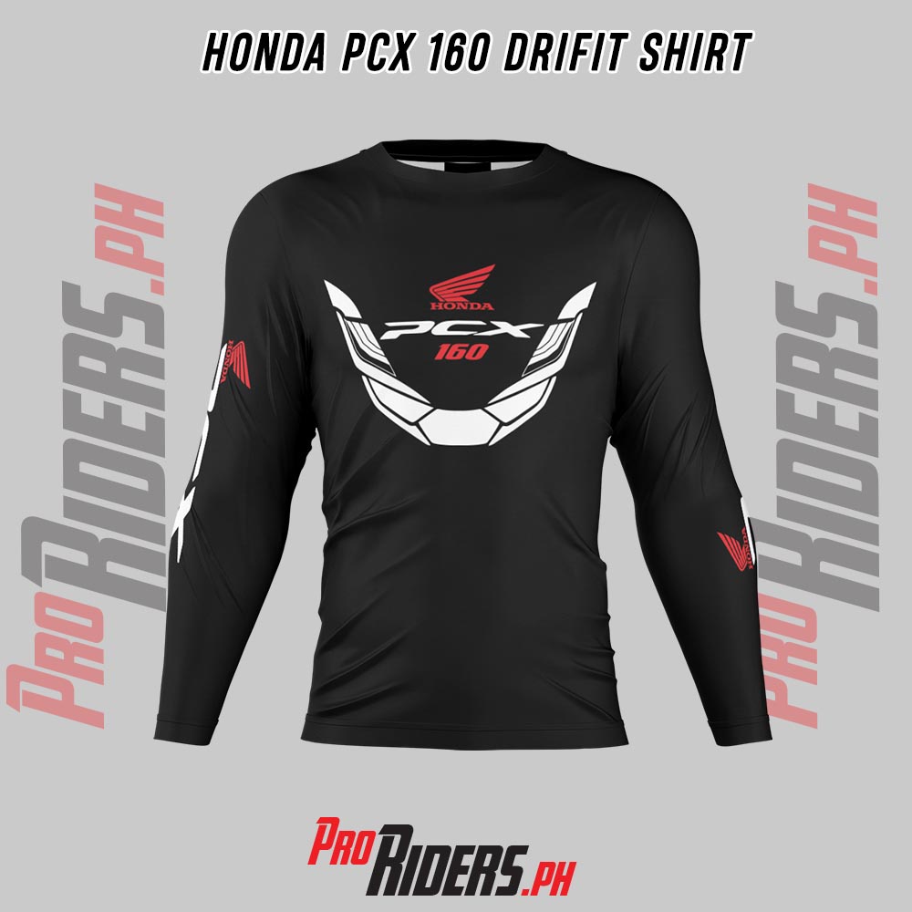 ProRider Honda PCX v2 dri fit longsleeve for men motorcycle tops Tee ...