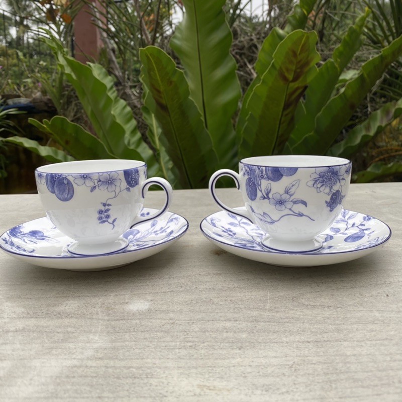 WEDGWOOD blue plum duo | Shopee Philippines