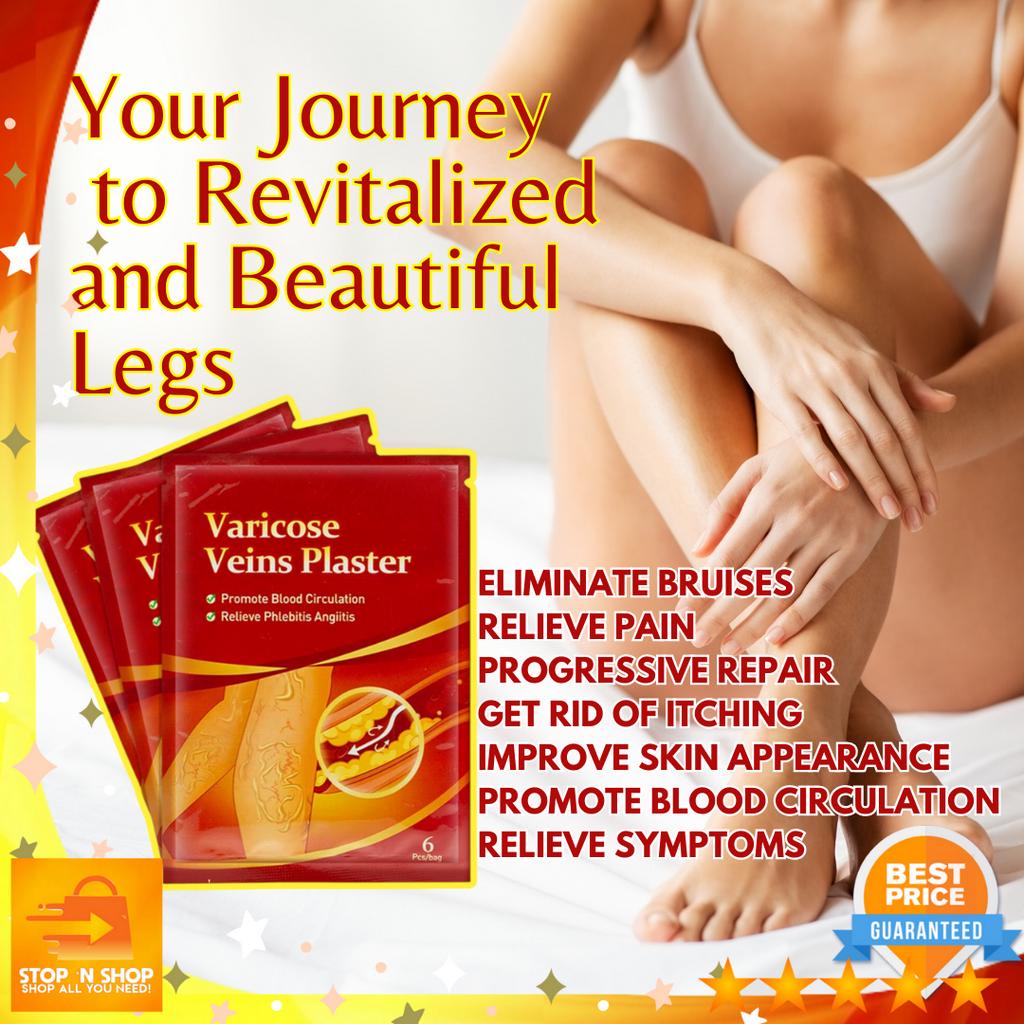 Varicose Veins Relief Patch Thigh Leg Spider Removal Phlebitis Plaster ...