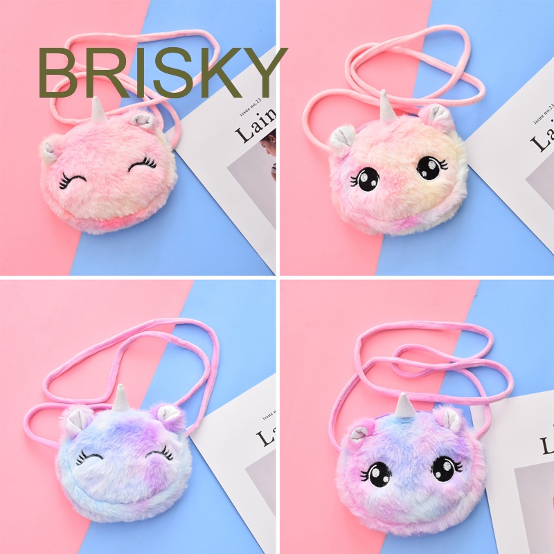 BRISKY Sweet Girls Cartoon Shoulder Bag Children Cute Unicorn Animals ...