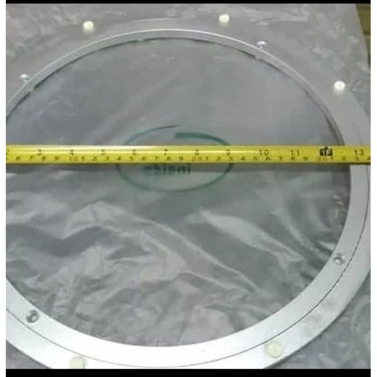 Round Dining Table Ring 30 cm Swivel Aluminum Rotator (Not Huben/Elco ...