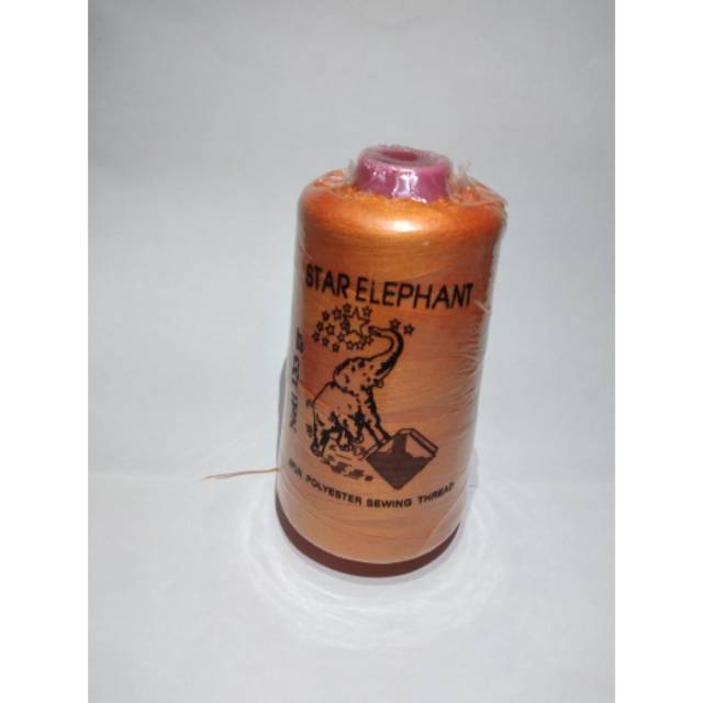 Star Elephant Sewing Thread Orange Color No 515 | Shopee Philippines