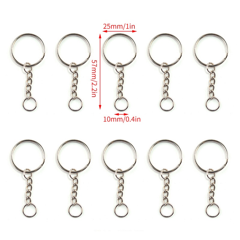 CHK Keychain Accessories lobster clasp screw open ring pendant ...