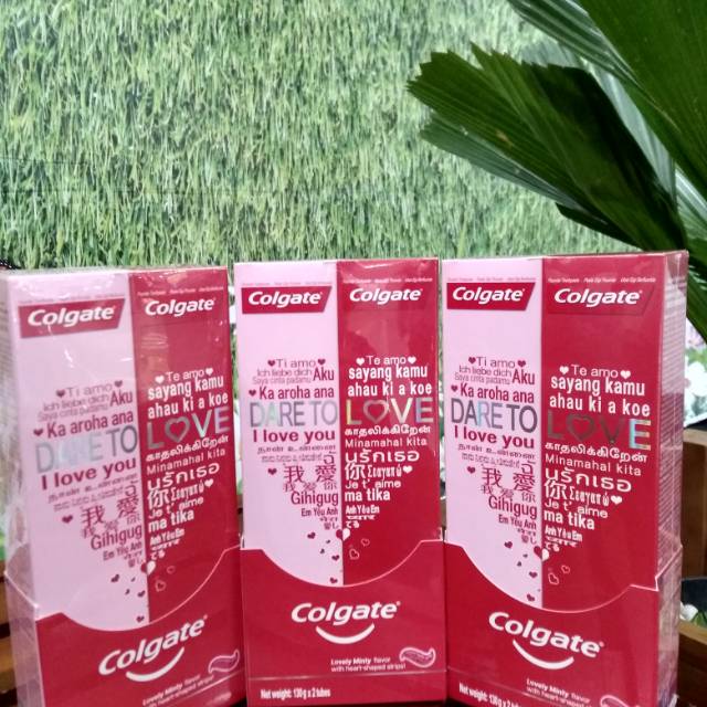 Colgate Dare To Love Toothpaste Limited Edition Twinpack Series ...