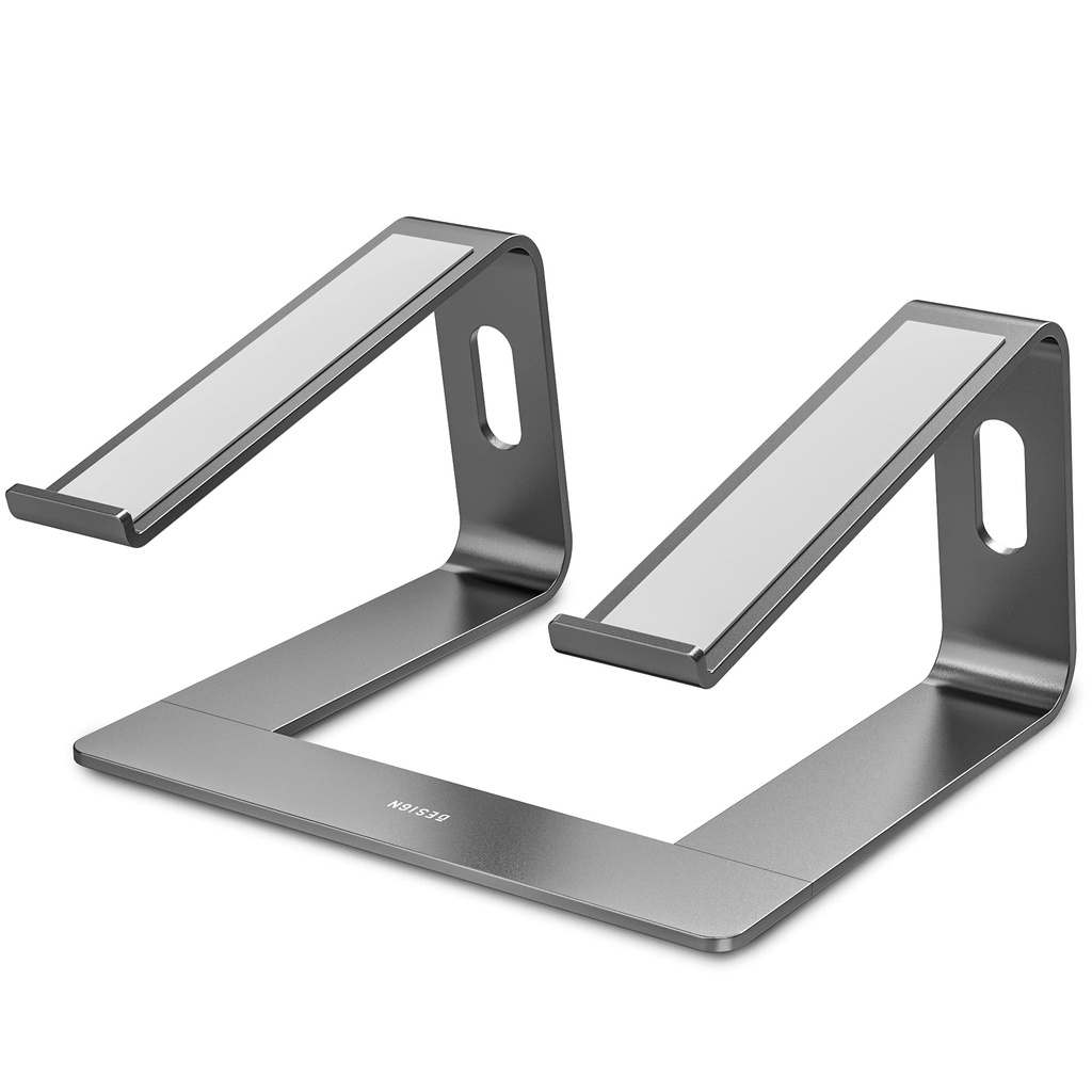 Aluminum Laptop Stand, Ergonomic Laptop Desk Lift Detachable Metal Stand, Laptop Riser 1015.6