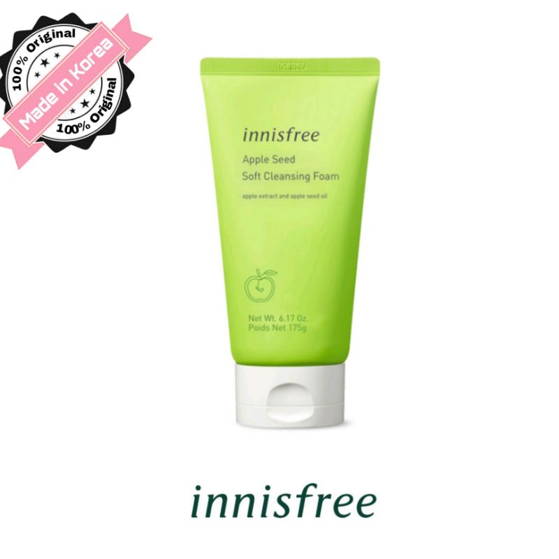 Innisfree Apple Seed Soft Cleansing Foam 150g Shopee Philippines