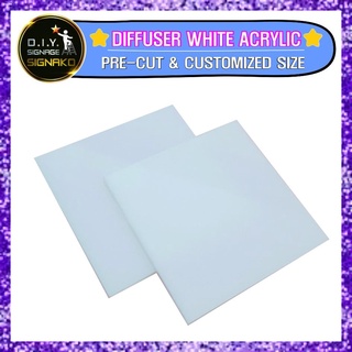 Milk White Acrylic Light Diffuser Plate/1.5mm Thickness Acrylic Sheet -  China Plastic Sheet, Acrylic Product