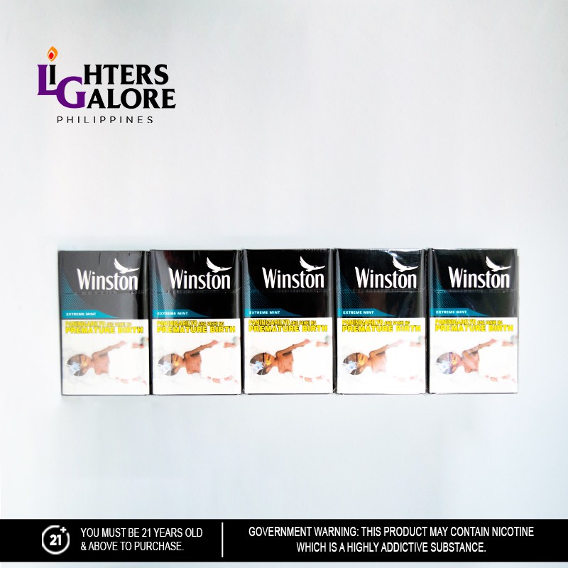 Lighters Galore Winston Extreme Mint (Ream) Shopee Philippines