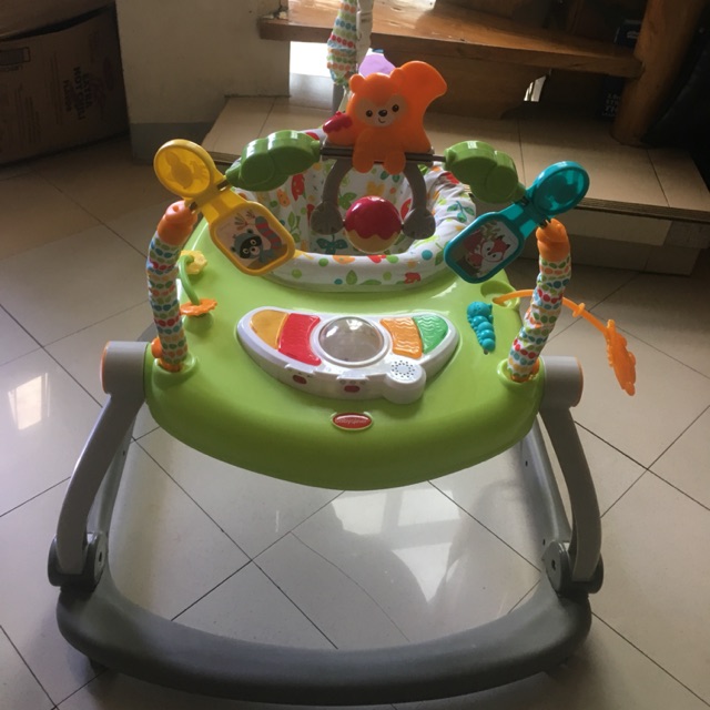 Jumperoo with deals wheels