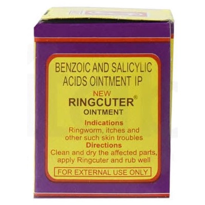 JP Ringcuter - Benzoic & Salicylic Acids Ointment IP - For Ringworm ...