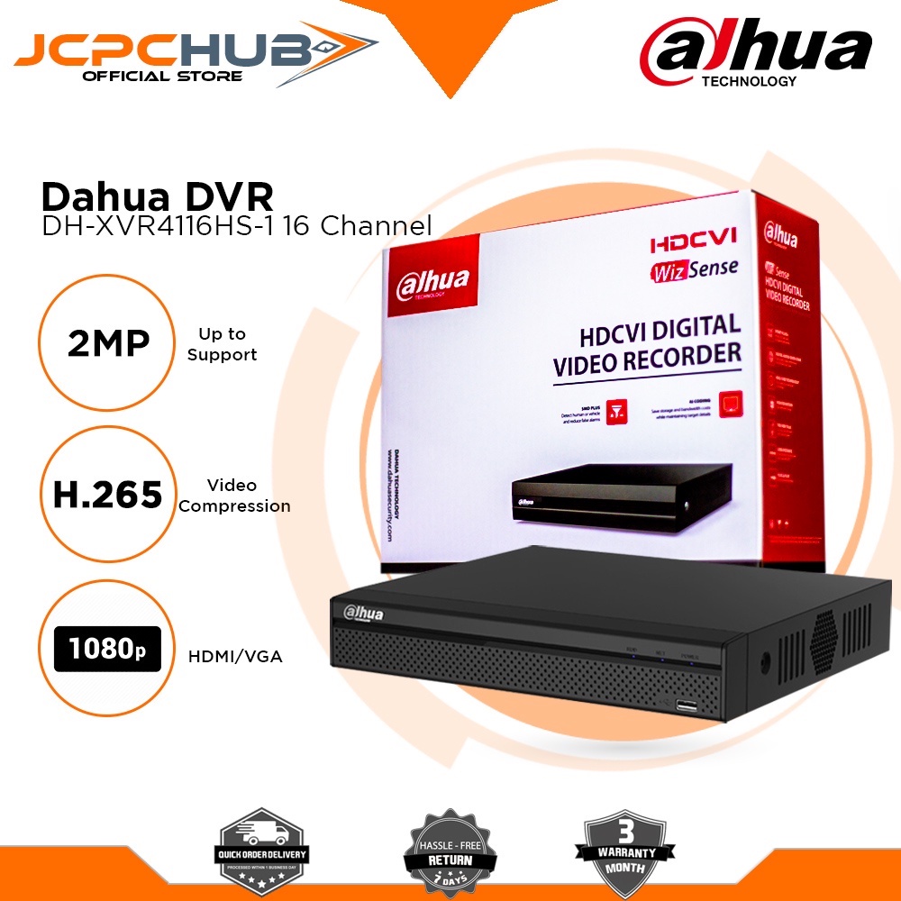 Dahua 2024 dvr 16