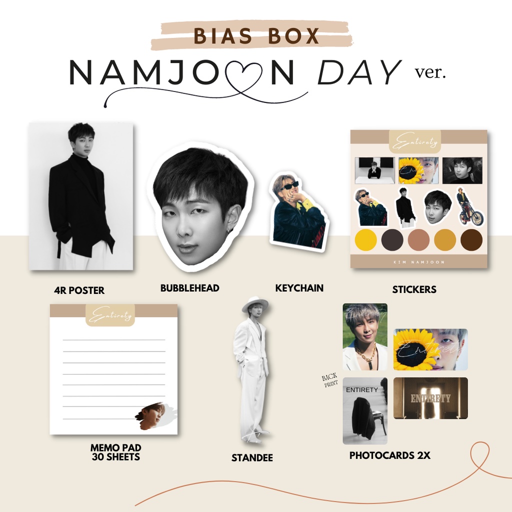 NAMJOON BIAS BOX: RM Day ver. | Shopee Philippines