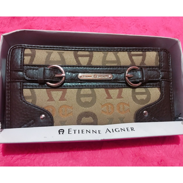 Authentic Etienne Aigner wallet Shopee Philippines