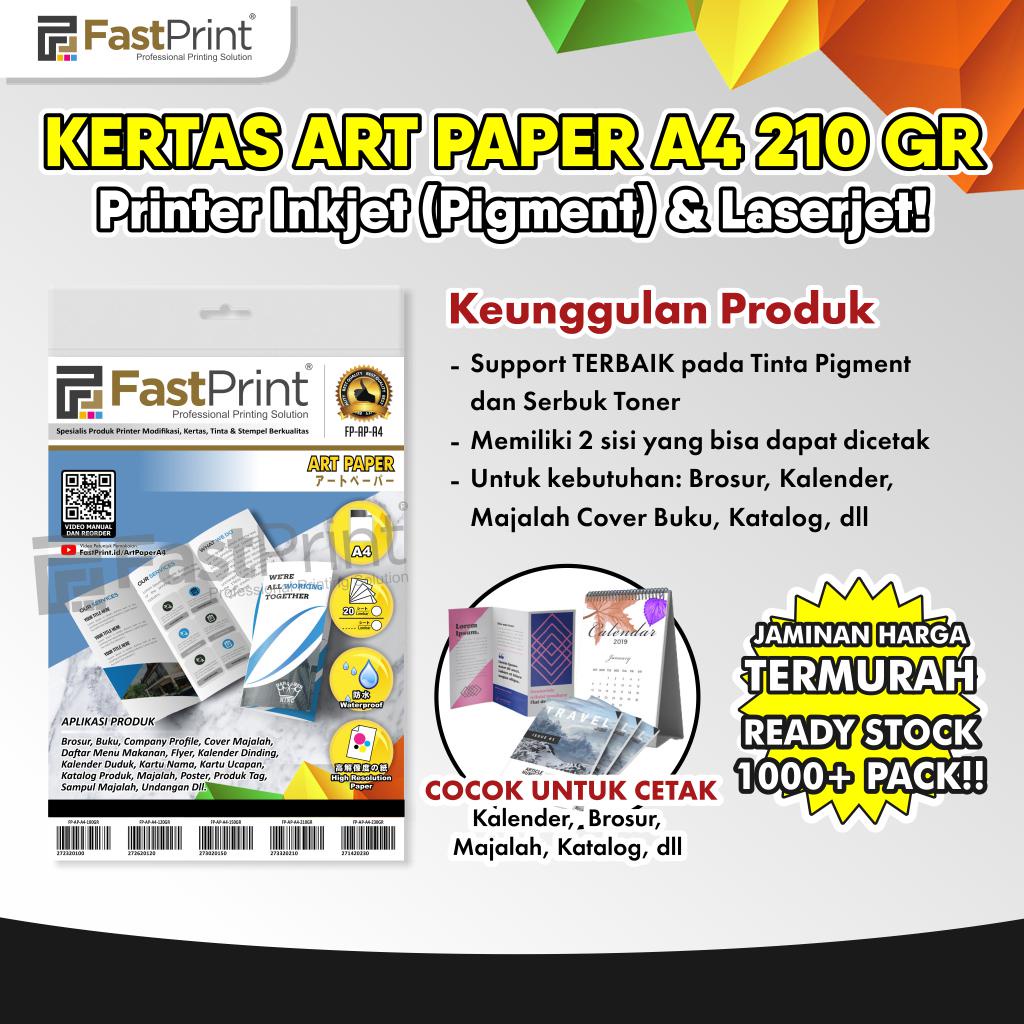 A4 Glossy Brochure Art Paper 210 Grams Shopee Philippines