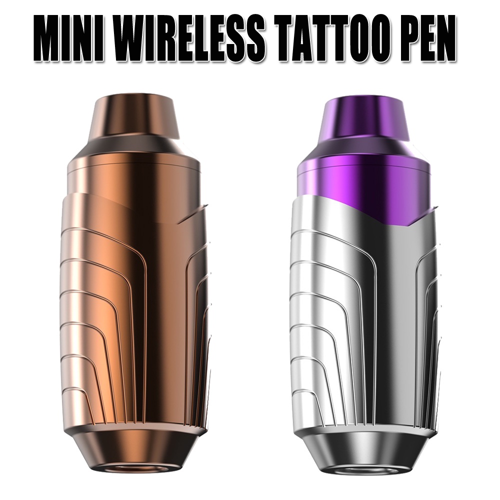 Mini Wireless Short Rotary Tattoo Machine Short Pen Cutting Line and ...
