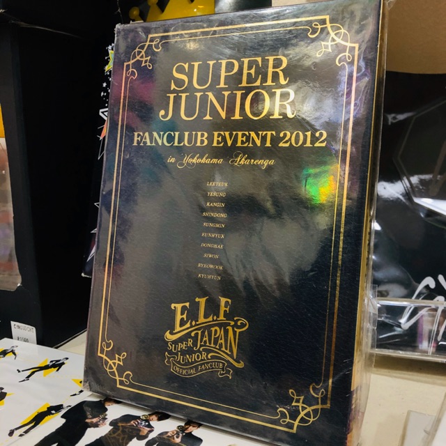 SUPER JUNIOR - FANCLUB EVENT 2012 IN YOKOHAMA AKARENGA DVD