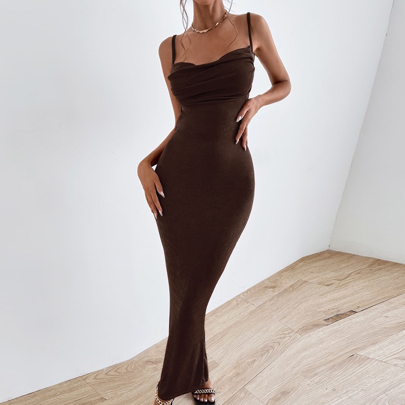 ReRosa Women's Fashion Sexy Backless Slim Fit Dress | Shopee Philippines