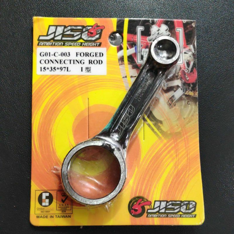 Jiso Lhk Forged Connecting Rod Mio Sporty Amore Fino Nouvo Stock Mm Set W Pin