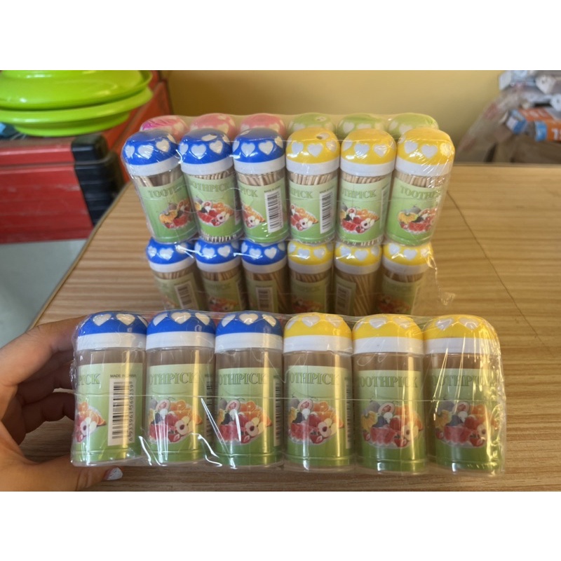 Bamboo Toothpick per pack (12tubes) | Shopee Philippines