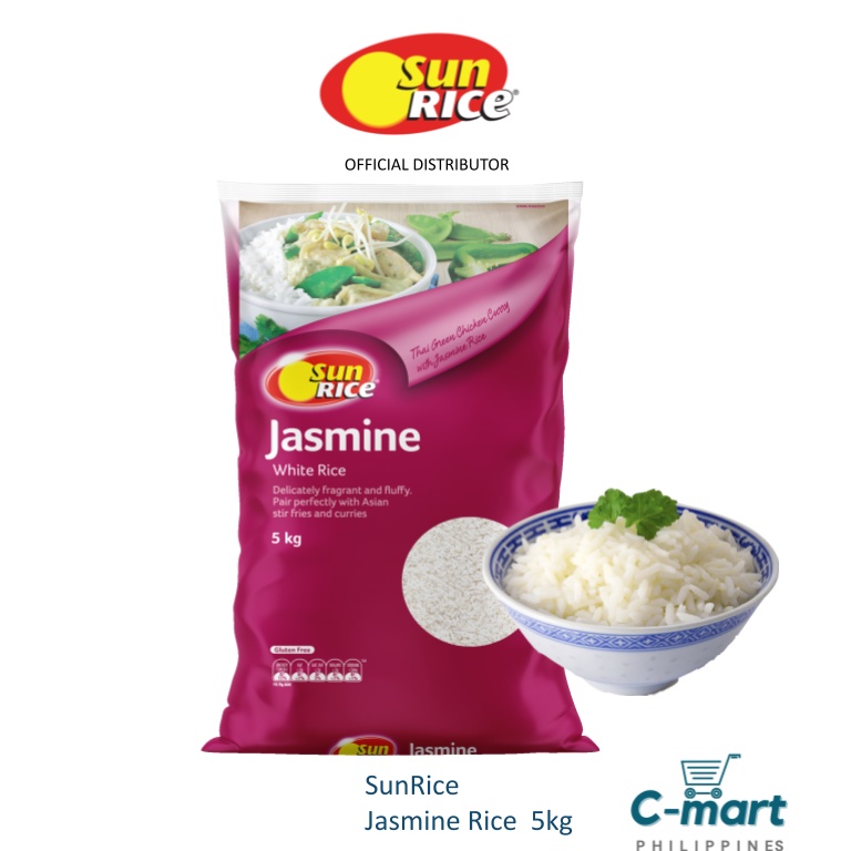 SunRice Jasmine Rice 5kg Shopee Philippines