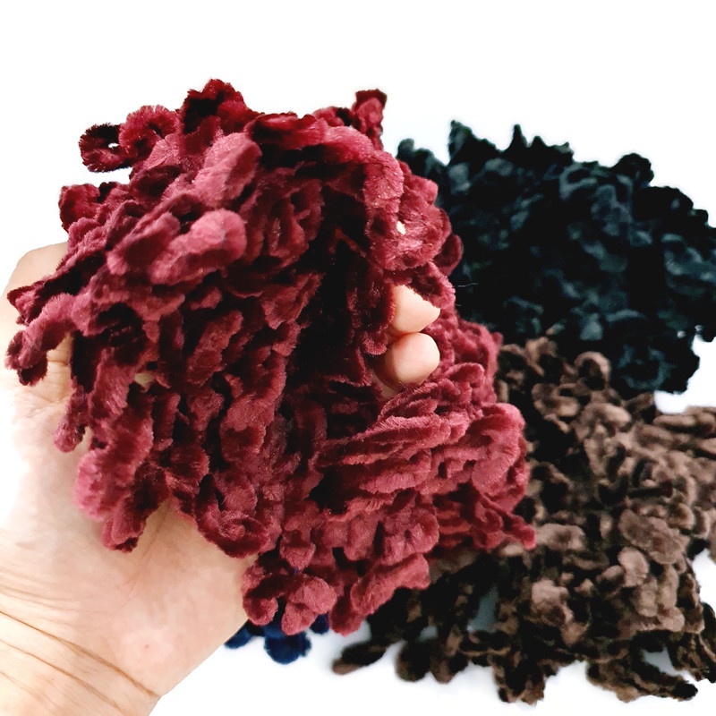 MEDIUM - Ikat Rambut Ubur Ubur Mini/Kunciran Cendol Konde/Cepolan Hijab ...