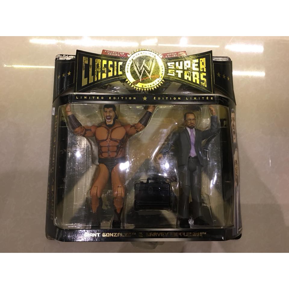 wwe wwf ljn classic superstars 1 of 500 giant gonzales wrestling