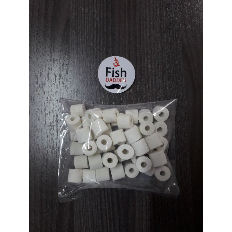 Ceramic Lava Ring Bakki Peppered Porous Filter Media 250g 1kg Shopee