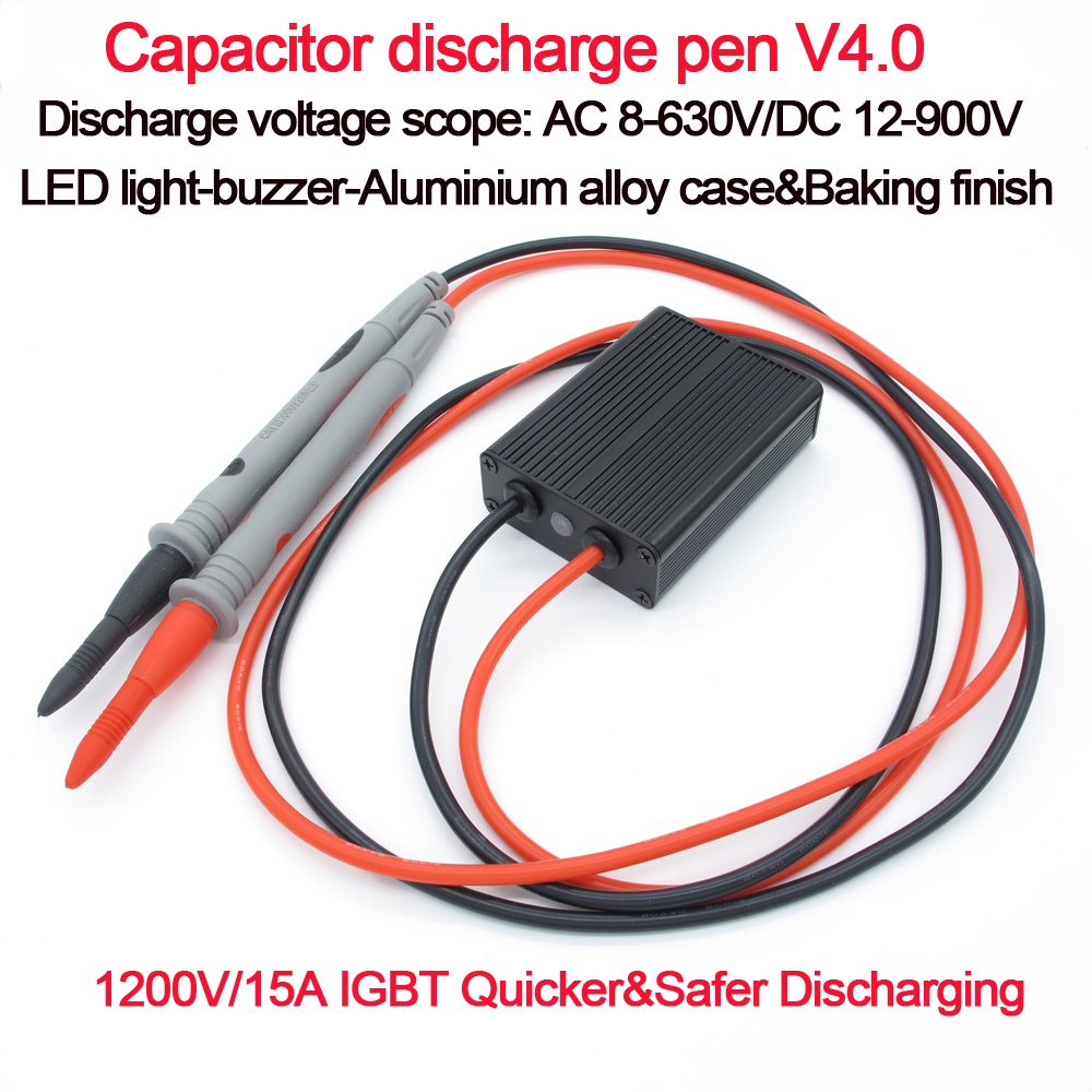 Capacitor discharger repair tools LCD TV airconditioner high voltage