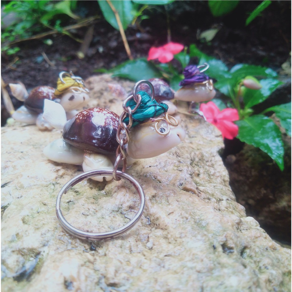 Turtle Keychain ( Seashell Souvenir Collection) Shopee Philippines