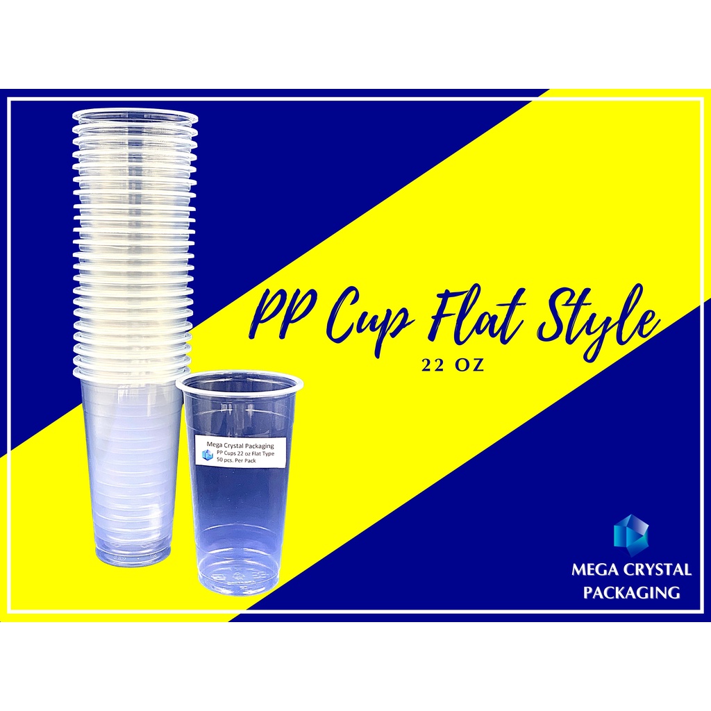 50-pcs-pp-flat-plastic-cup-milk-tea-y-cup-8-oz-12-oz-16-oz-22