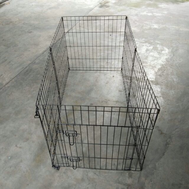 Collapsible dog hot sale fence