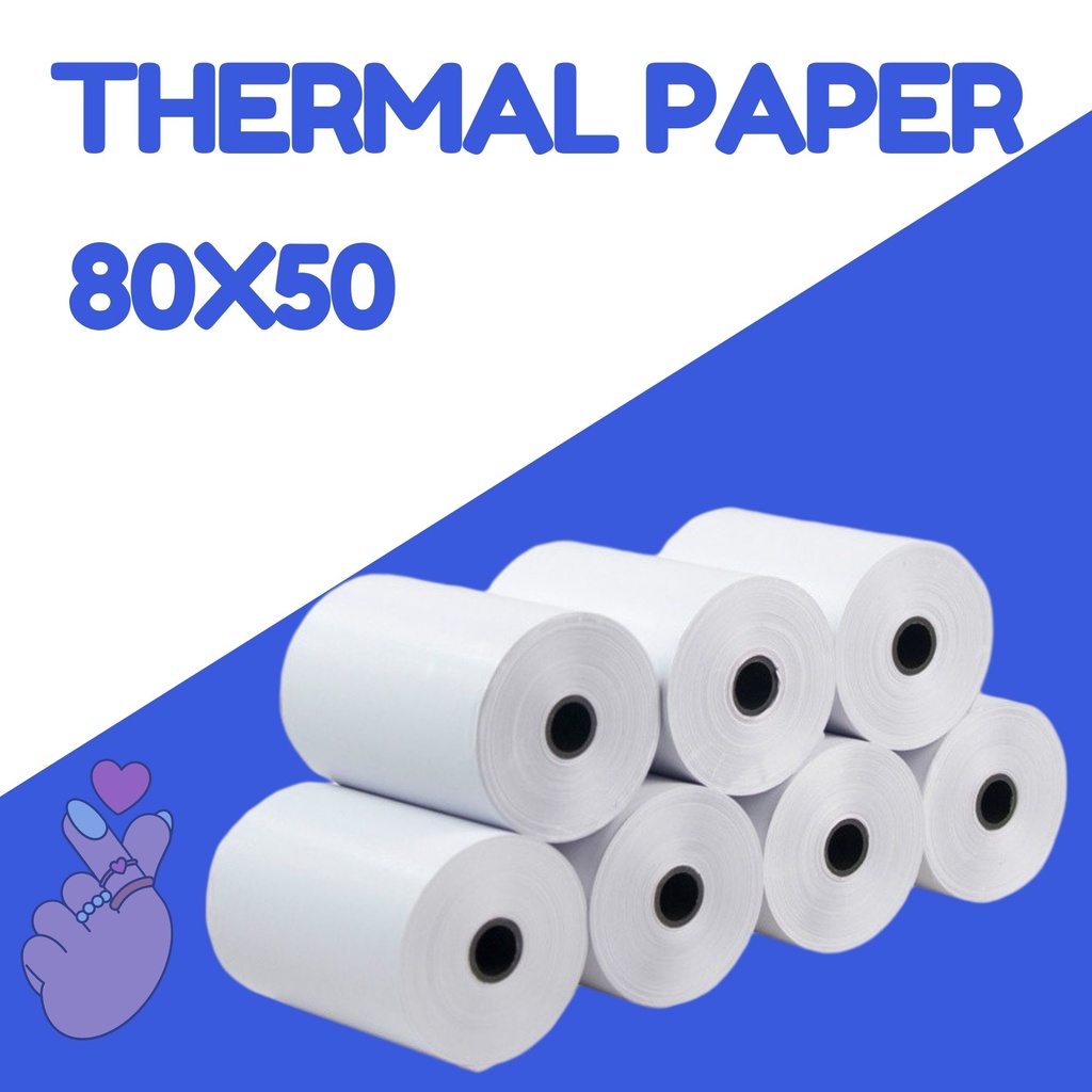 Thermal Paper 80mm x 50mm Pos Receipt for POS 80mm Printer Epson ...