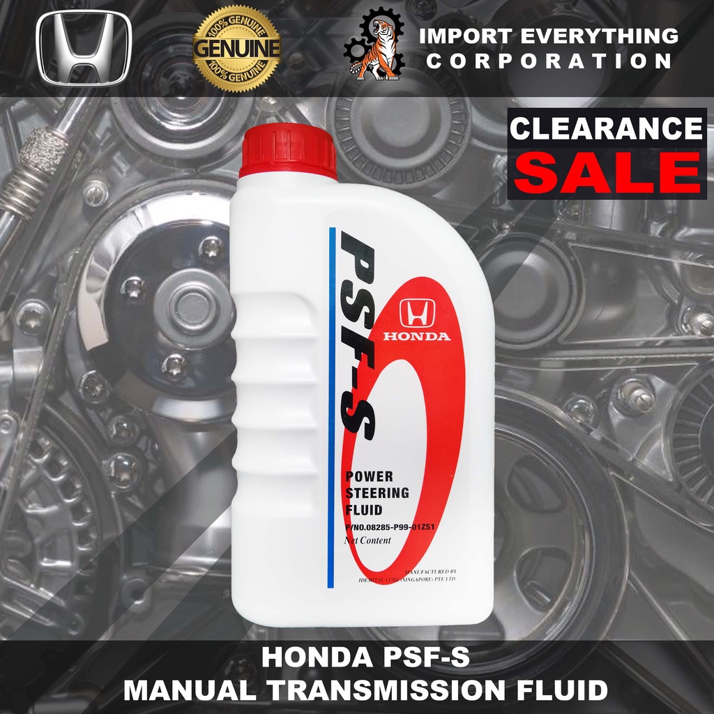 Honda PSFS 1 liter / Original Power Steering Fluid Shopee Philippines