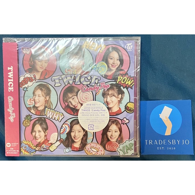 TWICE - Candy Pop 2nd Japanese Single Album [UNSEALED]