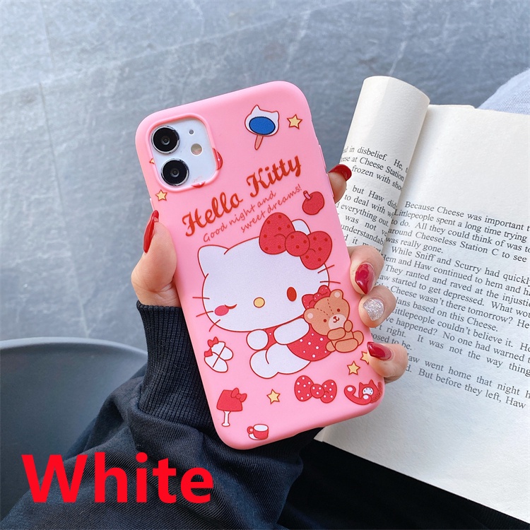 Vivo Y73 Y21t Y01 Y21T Y91 Y76 Y15 Y30i y55s Pink Cartoon Melody